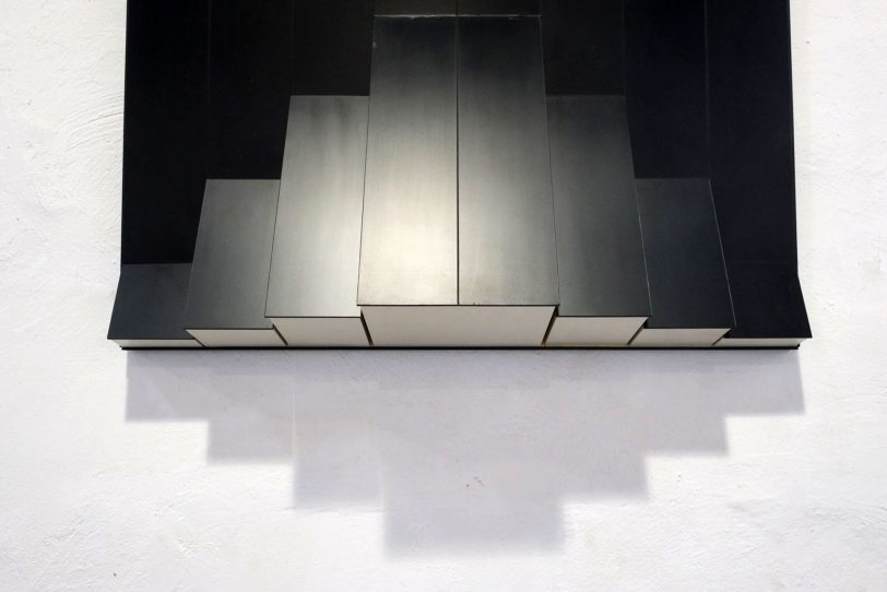 Werk aus der Ausstellung Helmut Bettenhause - innen - außen - unten.