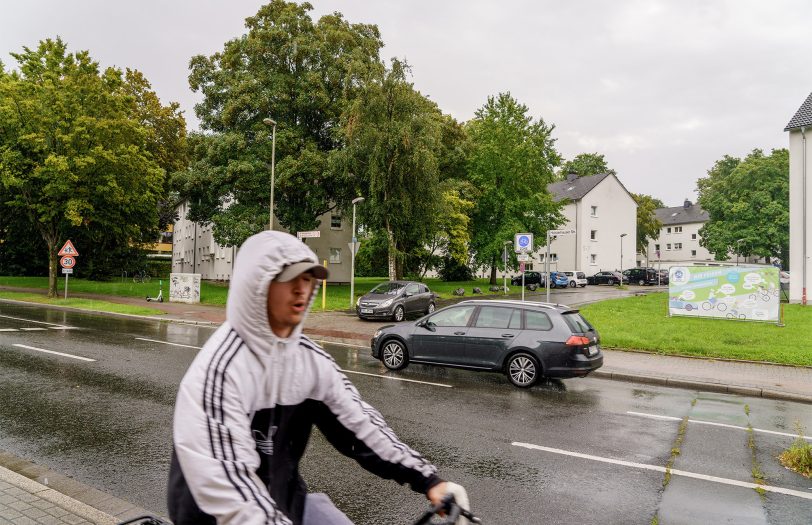Die Fahrradzone Gartenstadt ist für den Anliegerverkehr freigegeben.