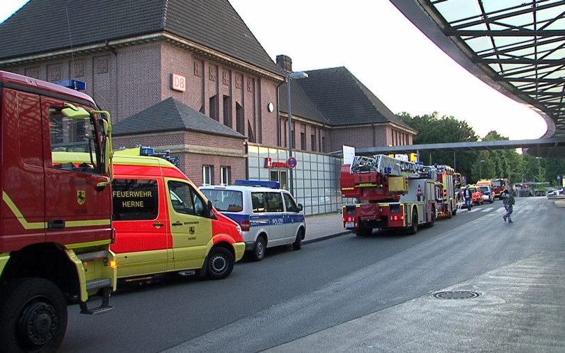 S-Bahn-Unfall am Donnerstagabend (5.6.2014).