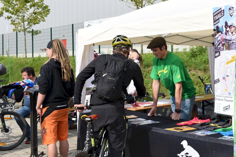 Eröffnung der Mountainbike-Strecken auf den Halden Hoheward und Hoppenbruch.