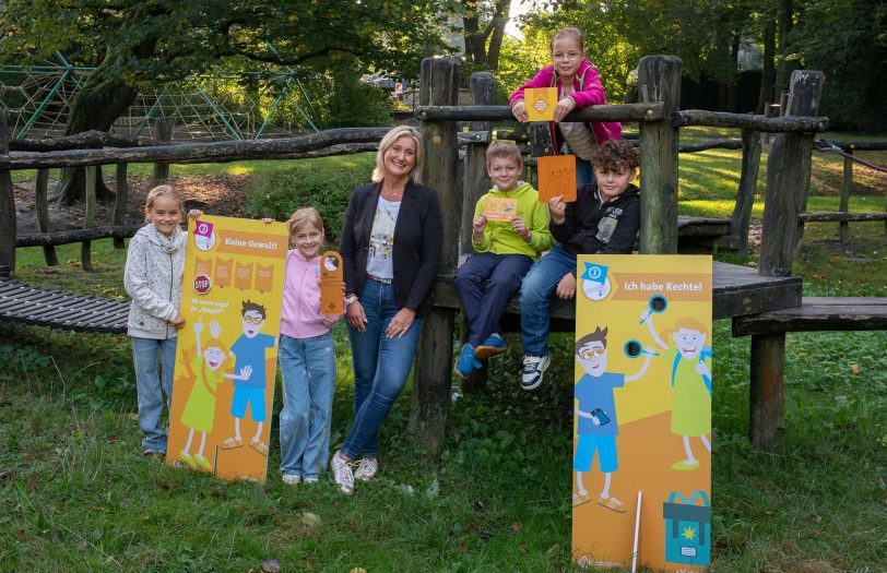 Die Grundschüler der Börsinghauser Straße bei ihrem Heldentraining.
