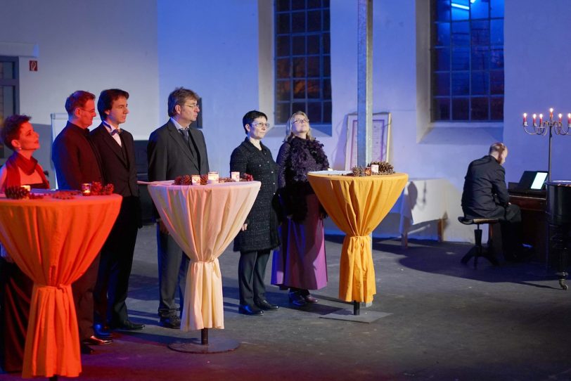 Die Vestischen Vokalsolisten auf einem Archivfoto in der Künstlerzeche.