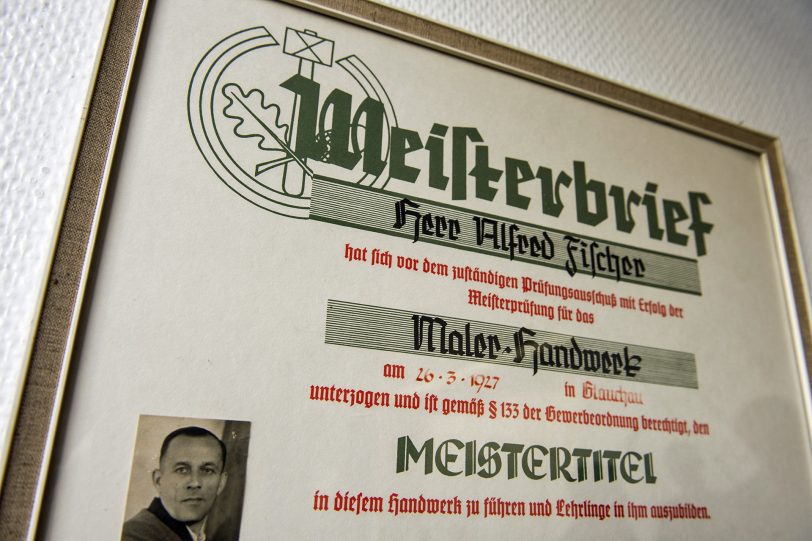 Alfred Fischer der Grundsteinleger der Familientradition.