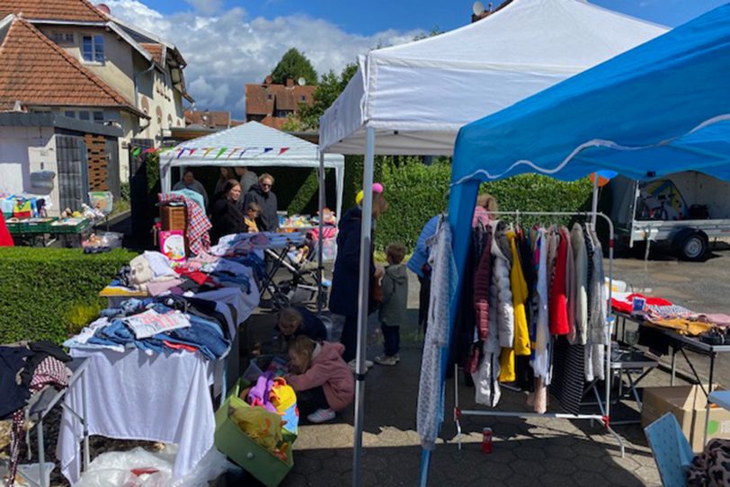 Die Nachbarschaft der Hannoverkolonie in Eickel lädt zum Garagen- und Strassentrödelmarkt ein.