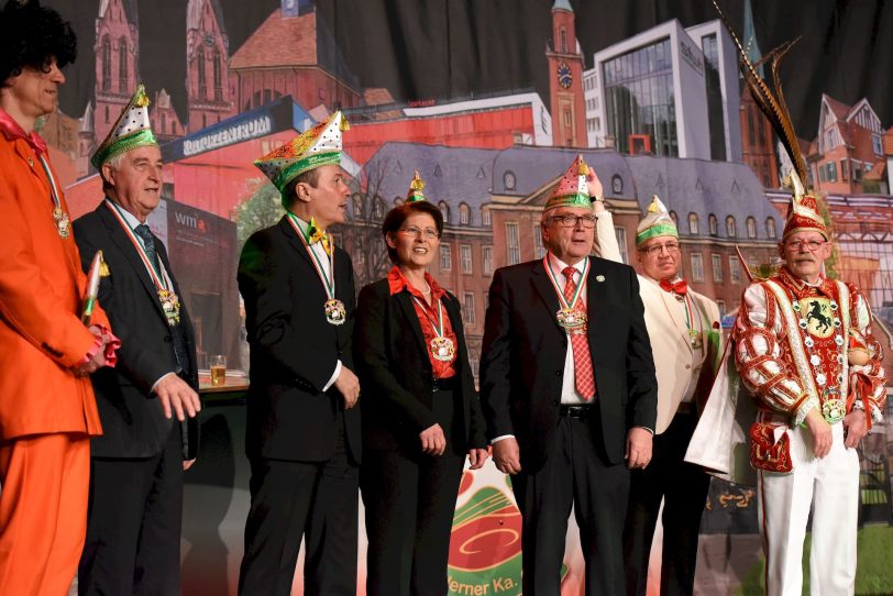 Ernennung der Ehrensenatoren Ulrich Koch (l.) und Antonio Blanquez (3.v.l.).