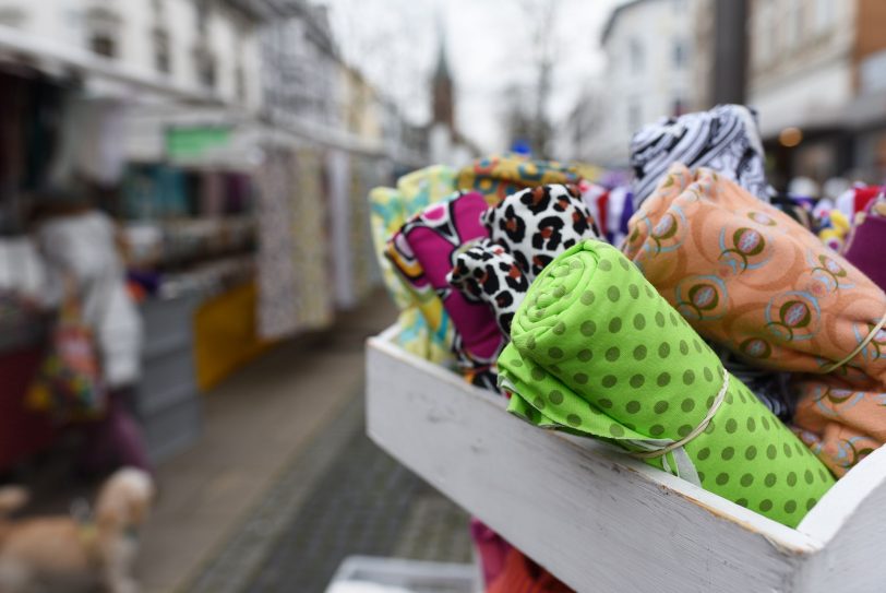 Der Deutsch-Holländische Stoffmarkt in Herne 2020