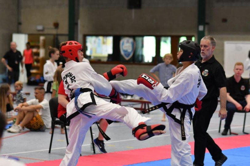 1. Stadtmeisterschaft in Taekwondo in Herne.