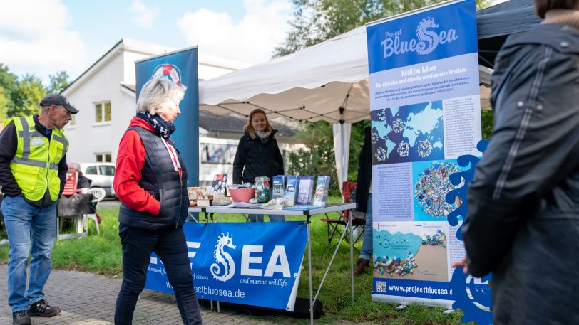 Beim Umwelt- und Familienfest an der Biologischen Station präsentierten sich am Sonntag (25.9.2022) rund 20 Verbände und Vereine.