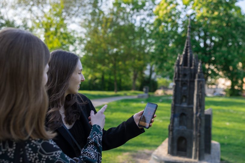 Die Artventure-App soll Kunstwerke im öffentlichen Raum interessanter und zugänglicher machen.