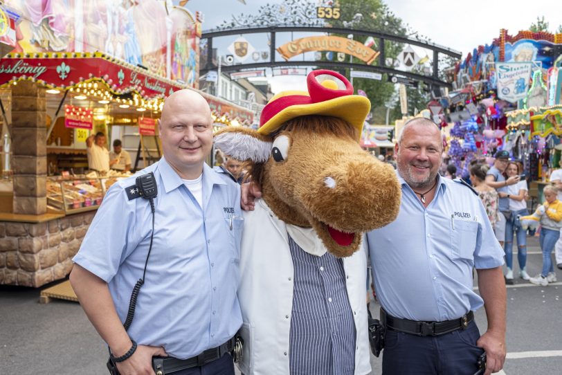 Erster Tag der Cranger Kirmes 2019.